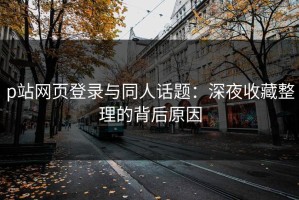 p站网页登录与同人话题：深夜收藏整理的背后原因