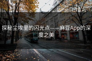 探秘尘埃里的闪光点——麻豆App的深度之美