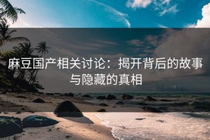 麻豆国产相关讨论：揭开背后的故事与隐藏的真相