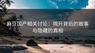 麻豆国产相关讨论：揭开背后的故事与隐藏的真相