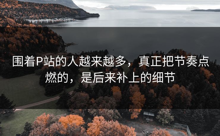围着P站的人越来越多，真正把节奏点燃的，是后来补上的细节