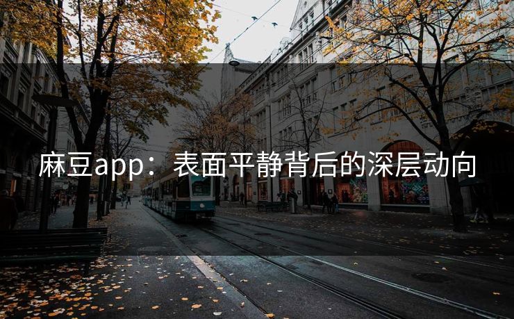 麻豆app：表面平静背后的深层动向